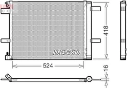 Kondensatorius, oro kondicionierius DENSO DCN07062