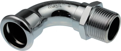 Elbow 90° 28x1'' M (Steel) KAN-therm