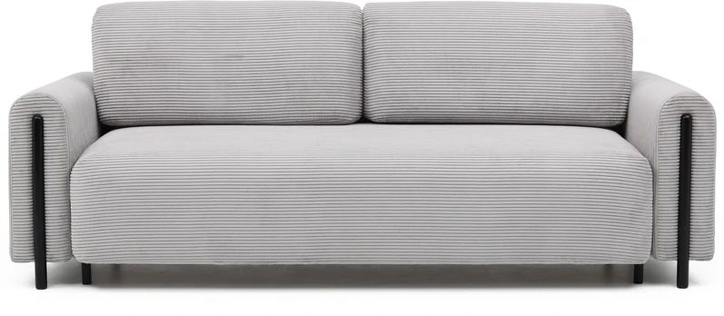 Sofa Arcadova Jarell 03, pilka, 97 x 244 cm x 97 cm