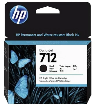 HP 712 80-ml Black Designjet Ink | 3ED71A