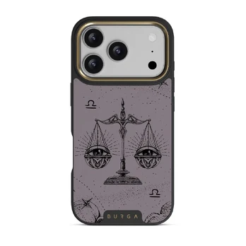 Libra - iPhone 17 Pro Case, Elite Dark (MagSafe) / Gold / Purple