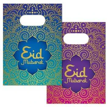 Globos Europe Bv Eid Mubarak poser, 4 stk