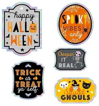 Hisabjoker Ab Halloween etiketter til flasker