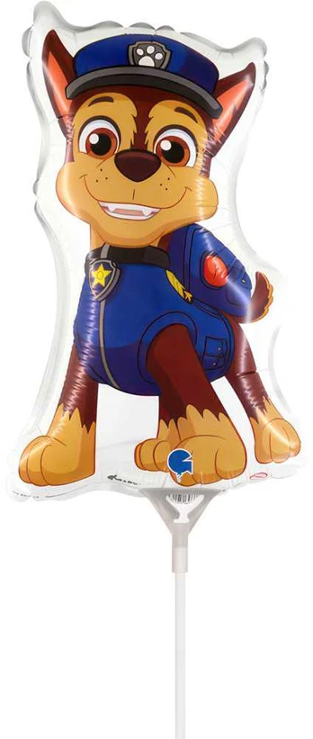 Paw Patrol Chase mini folijos balionas 35 cm (WP)