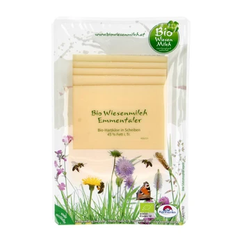Sūris EMMENTAL BIO, pjaustytas, ekologiškas