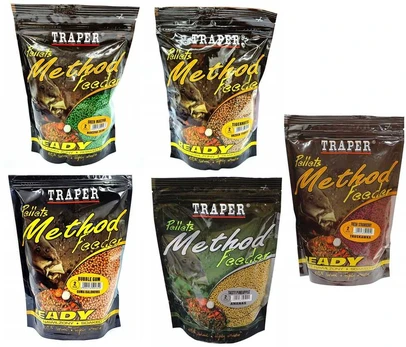 Paruoštos peletės Traper Method Feeder Pellets Ready 500g