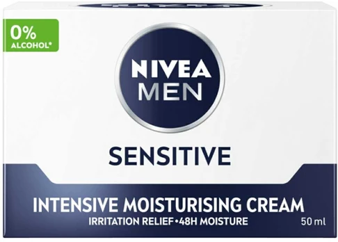 Nivea Men Sensitive raminamasis drėkinamasis kremas 50ml