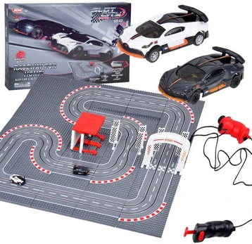 Bugatti Race Track with Blocks 2 Remote Control Cars! Super fun RC0664