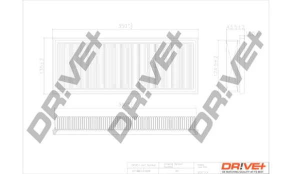 Oro filtras Dr!ve+ DP1110.10.0698