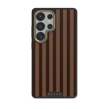 Dark Roast - Samsung Galaxy S25 Ultra Case, Elite Dark (Magnetic) / Gold