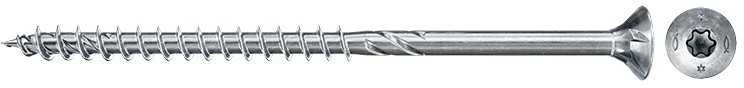 Medsraigčiai TORX 3,5x30 balti 300