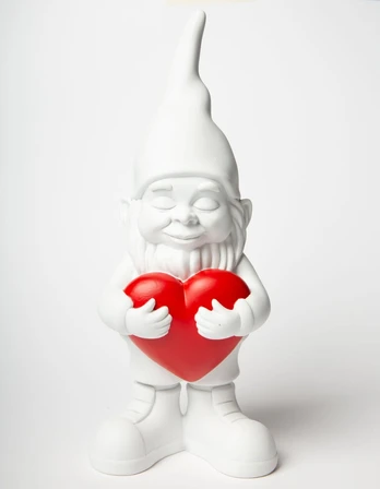 Blogo - Nano - Lover Heart - White - Medium