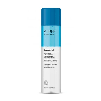 KORFF Essential Biphasic Makeup Remover Dvifazis makiažo valiklis, 150ml