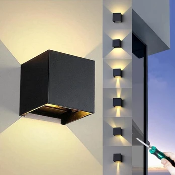LED sieninis šviestuvas 12W