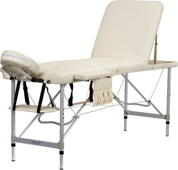Sulankstomas masažinis stalas Bodyfit, baltas