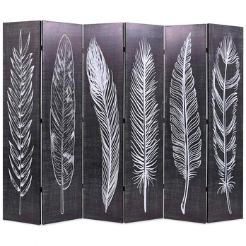 Kamb. pertvara, sulankst., 228x170cm, juod. balt. sp. plunksn.