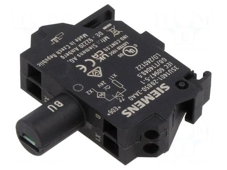 Illuminating unit | 22mm | 3SU1.5 | -25÷70°C | Illumin: LED | 24VAC
