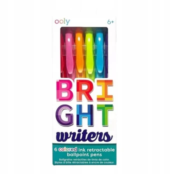 Teka Bright Writers spalvoti rašikliai 6vnt