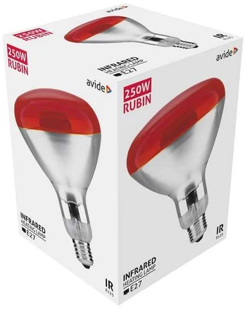Avide Infraraudonųjų spindulių lempa 250W E27 R125