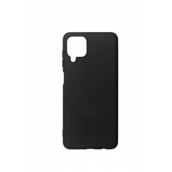 JM CANDY SILICONE case for Samsung Galaxy A12, Black (Black)