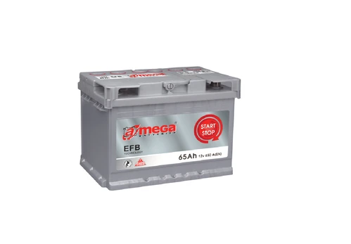 AKUMULIATORIUS 12V/65AH/650A EN A-MEGA EFB 7MEFB65R