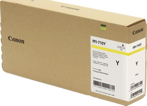 Canon PFI-710Y, Pigment-based ink, 700 ml