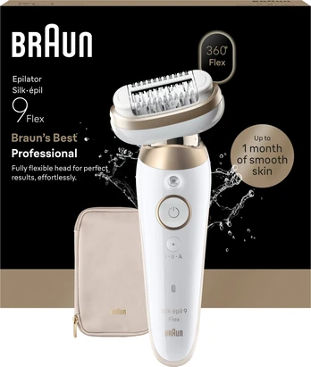 Braun - Silk·épil 9 Flex Wet & Dry Epilator - Gold