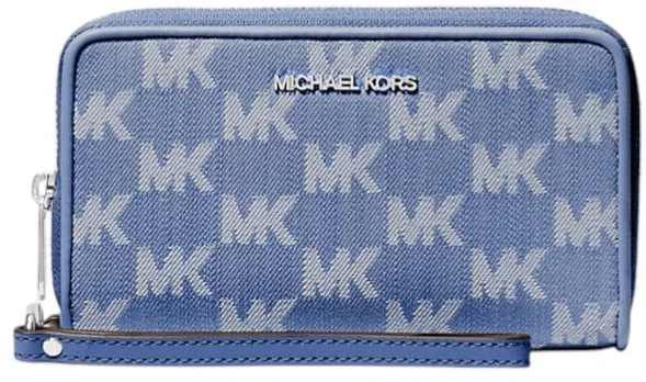 Damski portfel Michael Kors 35S6STVE3J – dżinsowy