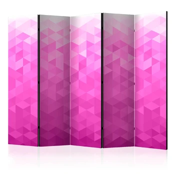 Artgeist Pertvara - PInk pixel II [Room Dividers]