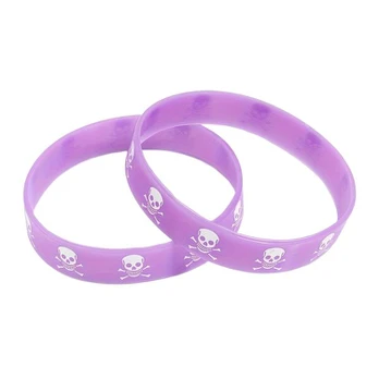Silikoninė apyrankė, Violetinė