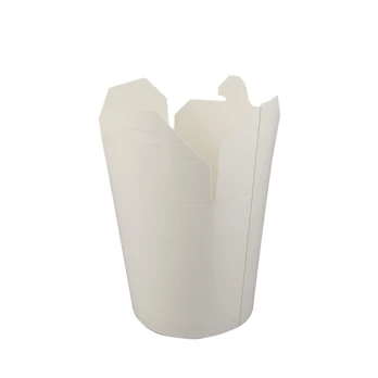 Dėžutė WOK (balta, 500 ml., 50 vnt.)