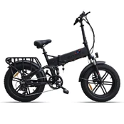 Dviratis 20 elektrinis sulankstomas Engwe Engine X 750Wh juodas kaina