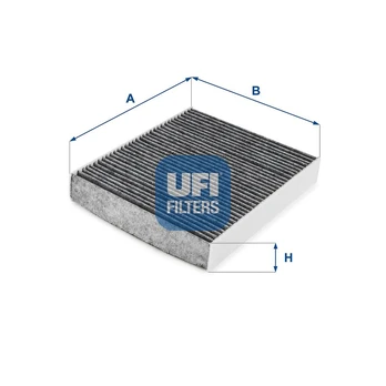 Filtras, salono oras UFI 54.296.00