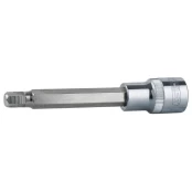 Antgalis galvutė, ilga 1/2", 5mm CHROME+, KS Tools kaina