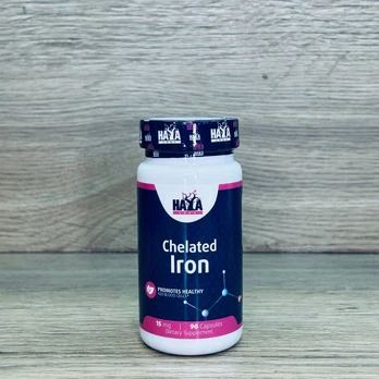Haya Labs Chelated Iron - 90 kaps.