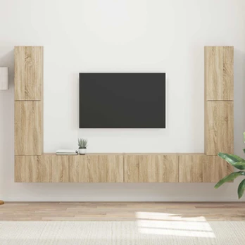 TV staliukas 4 pcs Sonoma ąžuolas