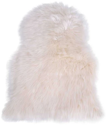LAMBSKIN ARTIFICIAL WHITE 50X85CM