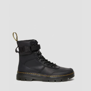 Dr. Martens COMBS TECH Leather Black Wyoming & Black Pu Polyurethane - Dydis 38 (27801001 Laisvalaikio batai)