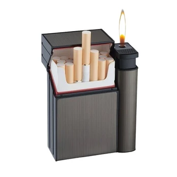 Metalinė Automatinė Cigarečių Dėžutė.