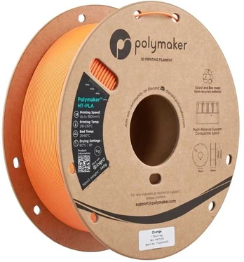 Polymaker HT-PLA 1.75mm 1kg - Oranžinis