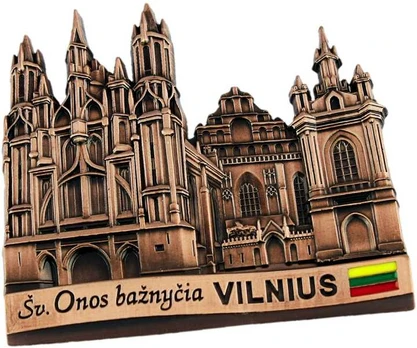 Metalinis magnetas "Šv. Onos bažnyčia"