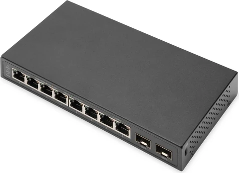 Šakotuvas Switch Digitus 8-port + 2SFP GE