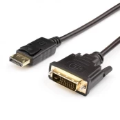 RoGer DisplayPort to DVI Cable 1,8m / DVI-D (Dual Link) kaina
