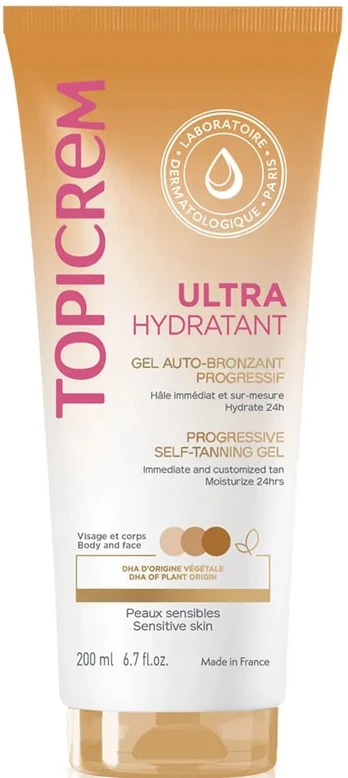 Topicrem UH progressive self-tanning gel 200 ml