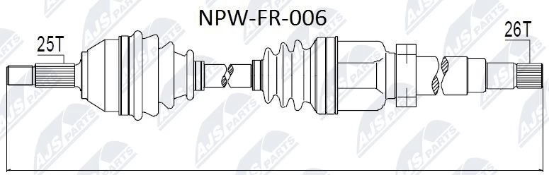 Pusašis NTY NPW-FR-006