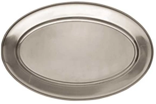 Antalis Fad 35x22 cm Oval med Fane Rustfri stål,1 stk