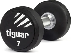 Profesionalus PU hantelis TIGUAR 7kg kaina