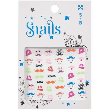 Snails nagų lipdukai, Ponas Bulvė
