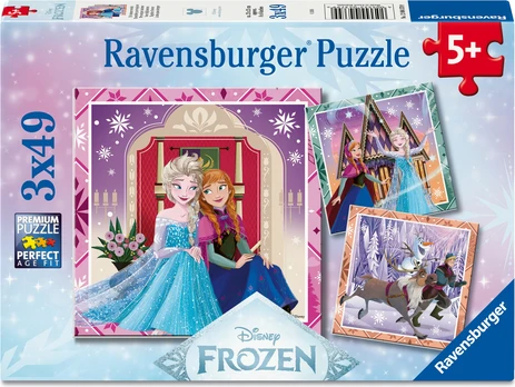 Ravensburger - Frozen 3x49p (12004379)