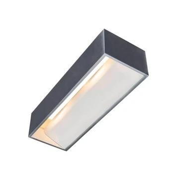 SLV LED sieninis šviestuvas Logs In L 1002843, pilkas